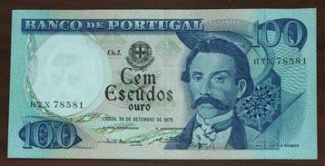Portugal. - 6 x 100 Escudos - 1965/1978 - Pick 169 (Zonder
