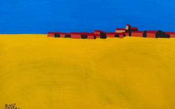 Alonso Cuesta - Horizonte de esperanza - XL, Antiek en Kunst, Kunst | Schilderijen | Modern