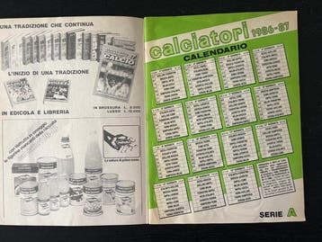 1986/87 Panini Calciatori Panini 1986/87 Compleet album -, Nieuw