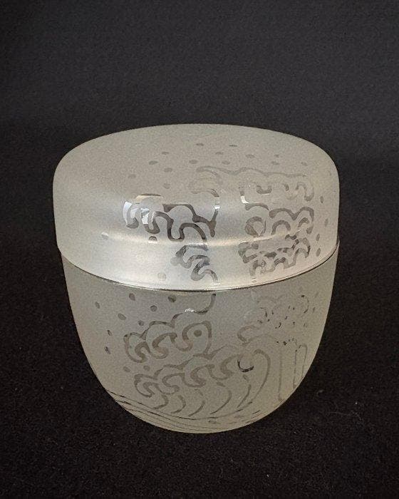 Takahashi Naoki - Boîte/pot à thé - Verre, Étain -, Antiquités & Art, Antiquités | Autres Antiquités