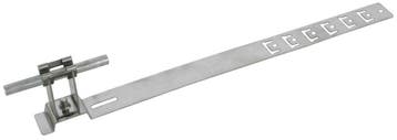 Dehn Roof Conductor Holder UNIgrip StSt H32mm Rd 8mm L335, Verzenden