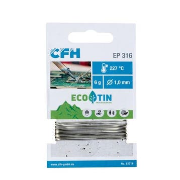 Elektronicasoldeer - Ø1 mm, 6 gram - CFH EL 316 (Vertinnen), Verzenden, Nieuw