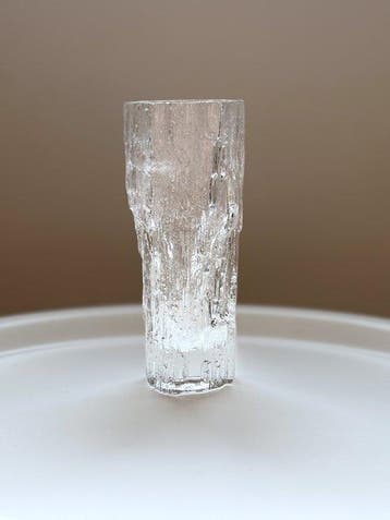 Iittala - Tapio Wirkkala - Vase - Avena 3429 - Verre texturé, Antiquités & Art