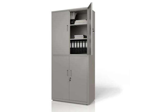 Veiling - Metalen Archiefkast / Kantoorkast - Incl. slot, Huis en Inrichting, Kasten | Roldeurkasten en Archiefkasten, Nieuw