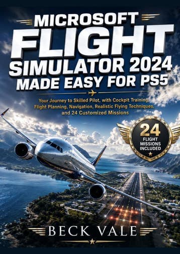 Microsoft Flight Simulator 2024 Made Easy For Ps5 | Nieuw, Verzenden, Nieuw, Beck Vale