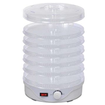 vidaXL Voedseldroger rond 250 W 6 lades, Elektronische apparatuur, Verzenden, Nieuw