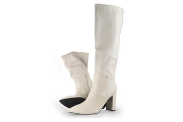 Mexx Laarzen in maat 42 Wit, Kleding | Dames, Hoge laarzen, Mexx, Verzenden, Wit