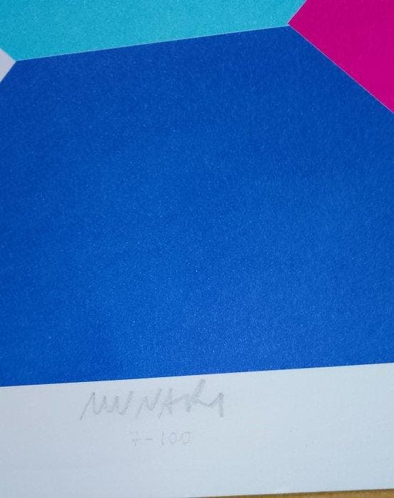 Bruno Munari (1907-1998) - Curve di Peano, Antiek en Kunst, Antiek | Overige Antiek