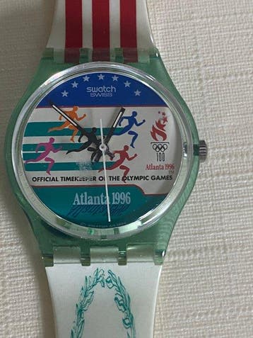 Olympische Spelen - 1996 - Swatch horloge - OS Atlanta 1996., Verzamelen, Nieuw