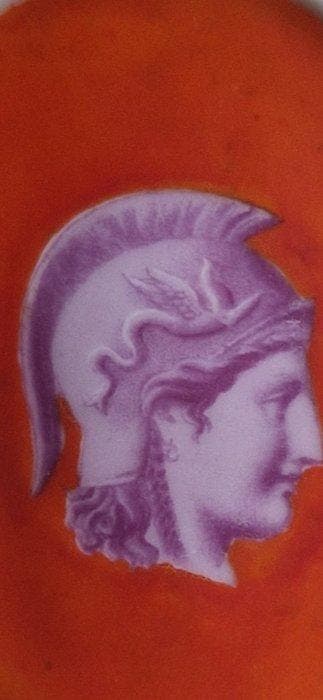 Vieux Paris - Vase - Porcelaine - Art Nouveau Napoléon Vieu