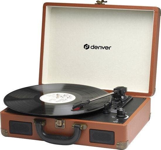 2dekans | Denver Platenspeler - Ingebouwde Speakers - Incl., Audio, Tv en Foto, Luidsprekerboxen, Ophalen of Verzenden