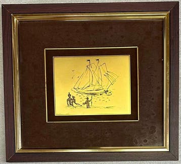 Salvador Dali (1904-1989) - The Fisherman, Antiek en Kunst