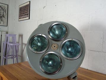Plafondlamp - Vintage schaduwloze operatielamp - Metaal,