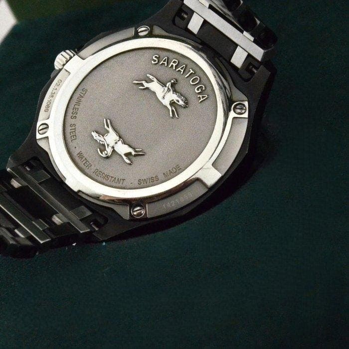 Concord - Saratoga Timepiece Black PVD - 02.1.36.1089 -, Handtassen en Accessoires, Horloges | Heren