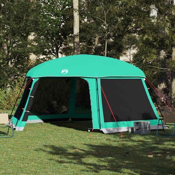 vidaXL Zwembadtent uitneembare buiten- gaaswanden 618x532 cm, Verzenden, Nieuw