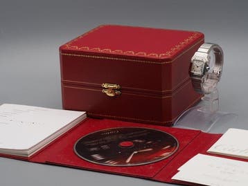 Cartier - Santos Galbée - 1565 - Heren - 1980-1989