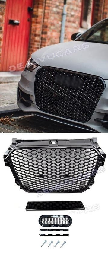 RS1 Look Frontgrille voor Audi A1 8X / S line / S1, Ophalen of Verzenden
