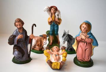 Kerstdecoratie complete set kerstfiguren - Italy - 12, Nieuw