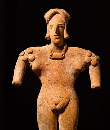 Colima-cultuur Terracotta figuur - Mexico - met vergunning