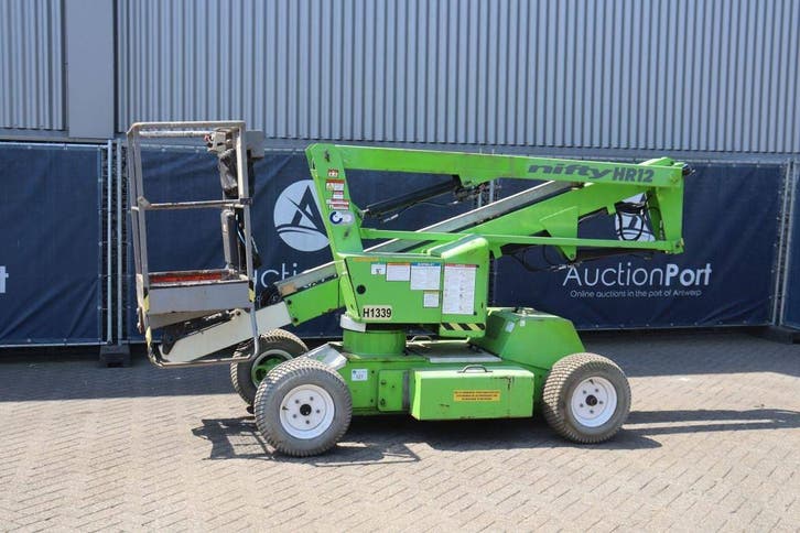 Veiling: Knikarmhoogwerker Niftylift HR12NDE Elektrisch + Di, Articles professionnels, Machines & Construction | Ascenseurs, Échafaudages & Échelles