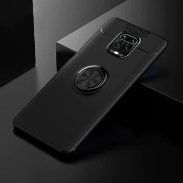 Xiaomi Redmi 9A Hoesje met Metalen Ring  - Auto Focus, Verzenden