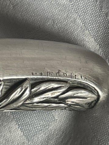 Canne de marche - Canne de promenade noble - Argent 925/1000