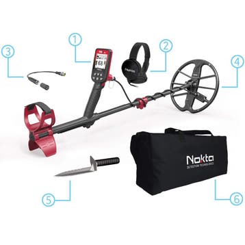 Nokta FindX Pro metaaldetector, Hobby en Vrije tijd, Metaaldetectors, Ophalen of Verzenden, Nieuw, Meer dan 30 cm