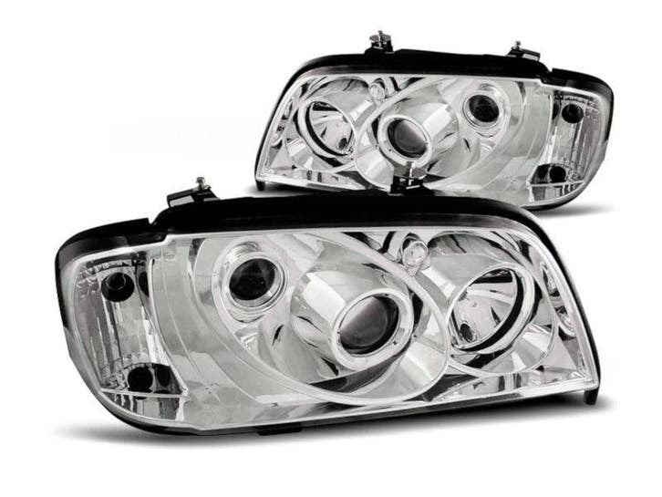 Chrome koplampen geschikt voor Mercedes C-klasse W202, Autos : Pièces & Accessoires, Éclairage, Envoi