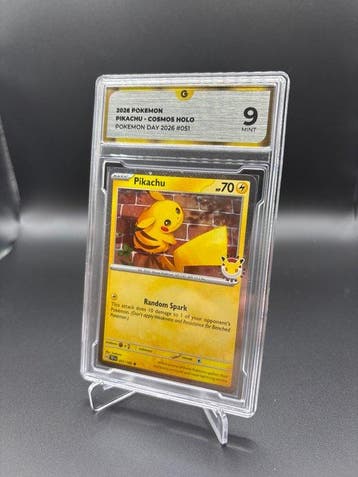 Pokémon - 1 Graded card - Pikachu #051 Pokemon Day 2026, Nieuw