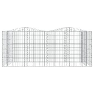 vidaXL Schanskorf gewelfd verhoogd 200x100x100 cm, Tuin en Terras, Verzenden, Nieuw