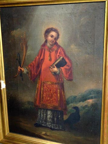 École espagnole (c.1800) - Saint Laurent martyr