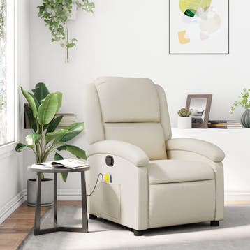 Massagestoel Kunstleer | Retour deal | Snel weg!, Huis en Inrichting, Zetels | Zetels, Overige materialen, Eenpersoons, Verzenden