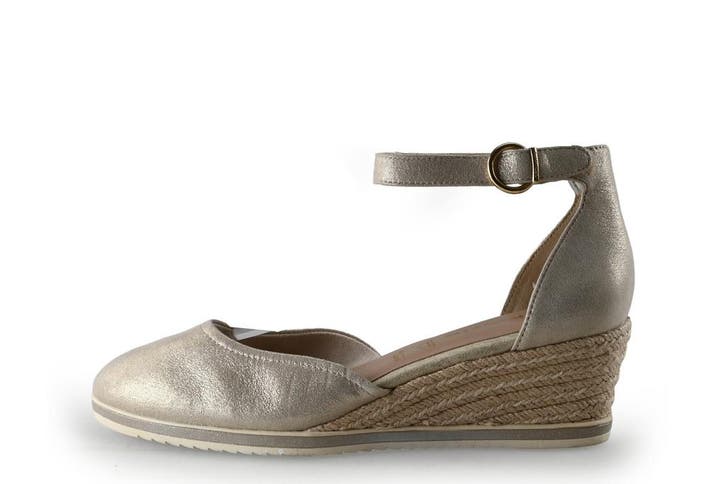 Tamaris Espadrilles in maat 40 Goud, Kleding | Dames, Schoenen, Overige kleuren, Gedragen, Espadrilles, Verzenden