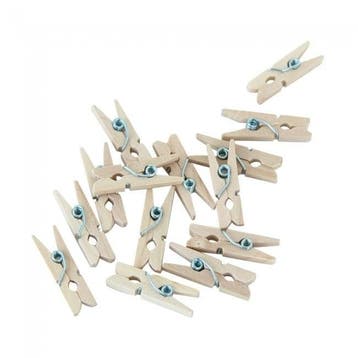 Mini Knijpers Hout 24st, Verzenden, Nieuw