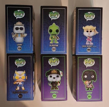 Funko - Funko Pop Leon; Sleestak; Lola Bunny; Fun Force