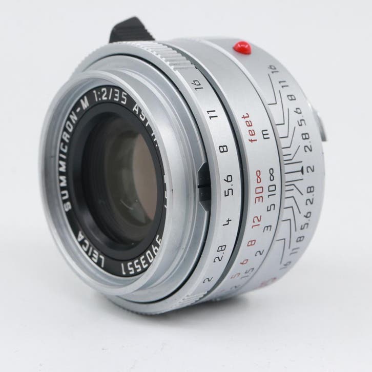 Leica 11882 Summicron-M 35mm F/2 ASPH. zilver | Tweedehands, Audio, Tv en Foto, Foto | Lenzen en Objectieven, Zo goed als nieuw