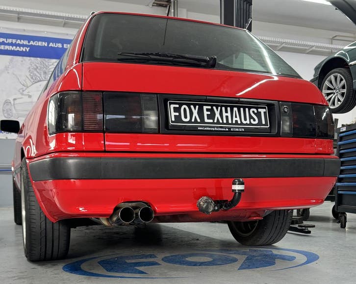 FOX Audi 80 Type B4 quattro einddemper - 2x70 Type 10, Autos : Pièces & Accessoires, Systèmes d'échappement, Envoi