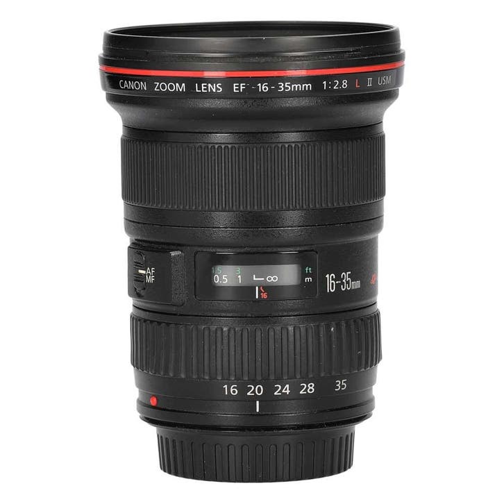 Canon EF 16-35mm f/2.8L USM II met garantie, TV, Hi-fi & Vidéo, Photo | Lentilles & Objectifs, Enlèvement ou Envoi