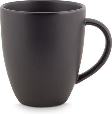 vtwonen Mok met Oor - Mat Zwart - Porselein - 250ml, Verzenden