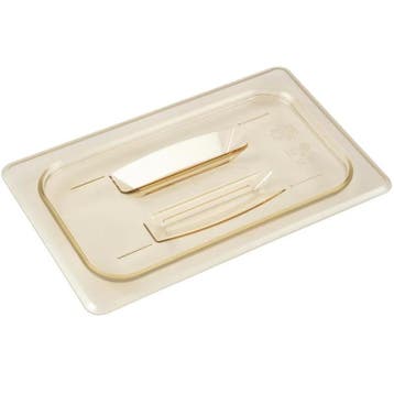 GN-Deksel | H-Pan | polycarbonaat | 1/4 GN | Handgreep, Verzenden, Nieuw in verpakking