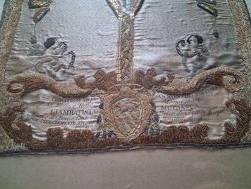 Devotioneel schilderij van de Heilige Annunziata in Como -, Antiquités & Art
