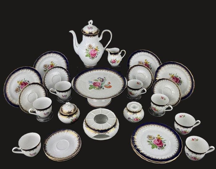 Winterling - Koffieservies (24) - Porselein - Echt, Antiek en Kunst, Antiek | Meubels | Tafels