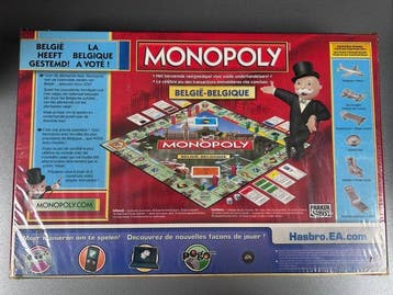 Jeu de société - MONOPOLY Edition Belgïe-Belgique