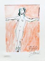 Giacomo Manzù (1908-1991) - L Alfabeto - La lettera T