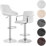 Barkrukken set van 2 - Barstoel met rugleuning - Barkruk - B, Verzenden, Nieuw