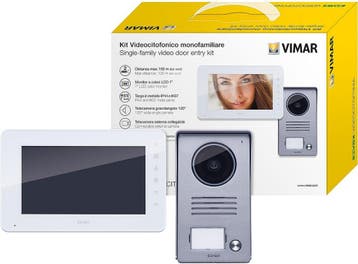 Vimar Intercom 7 inch | Retour deal | Sla nu je slag!, Verzenden, Zo goed als nieuw, Compleet systeem, Raam of Deur
