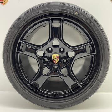 Porsche Boxster/Cayman 987 19inch Carrera S met banden, Ophalen, Banden en Velgen