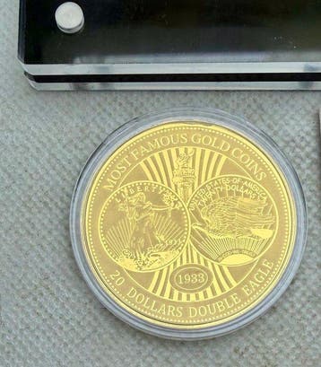 Niger. 100 Francs 20 Dollars Double Eagle , oro 1/200 Oz