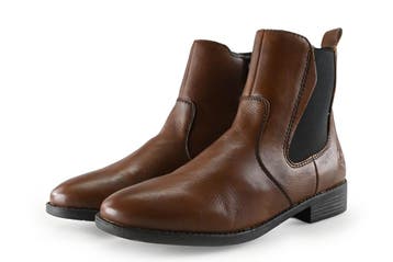 Rieker Chelsea boots in maat 40 Bruin, Bruin, Verzenden, Boots, Zo goed als nieuw