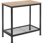tectake Bijzettafel Filton 60x30,5x60,5cm - Industrieel lich, Huis en Inrichting, Tafels | Bijzettafels, Verzenden, Nieuw